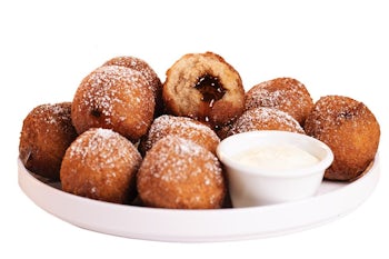 Maple Stuffed Donut Holes