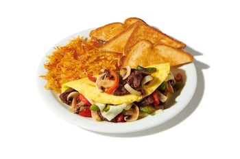 Philly Cheesesteak Omelette