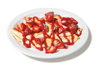 Strawberry Vanilla Crepes