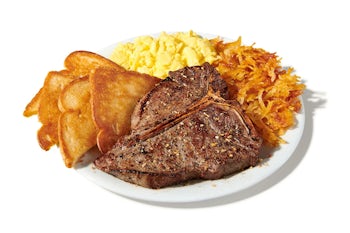 T-Bone Steak & Eggs